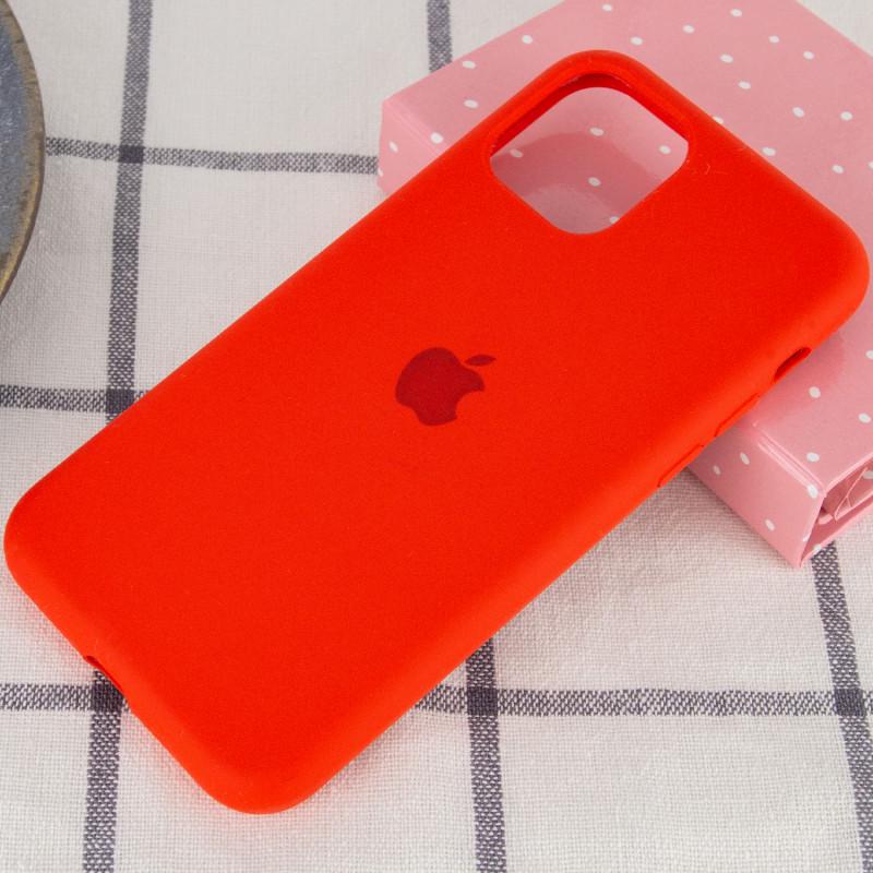 Противоударный чехол Silicone Case Full Protective AA для Apple iPhone 11 Pro Max 6.5" Красный/Red - фото 2