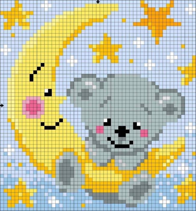 Алмазна мозаїка Плюшевий ведмедик Тедді на підрамнику повна 5D 20х20 см (2182520058)