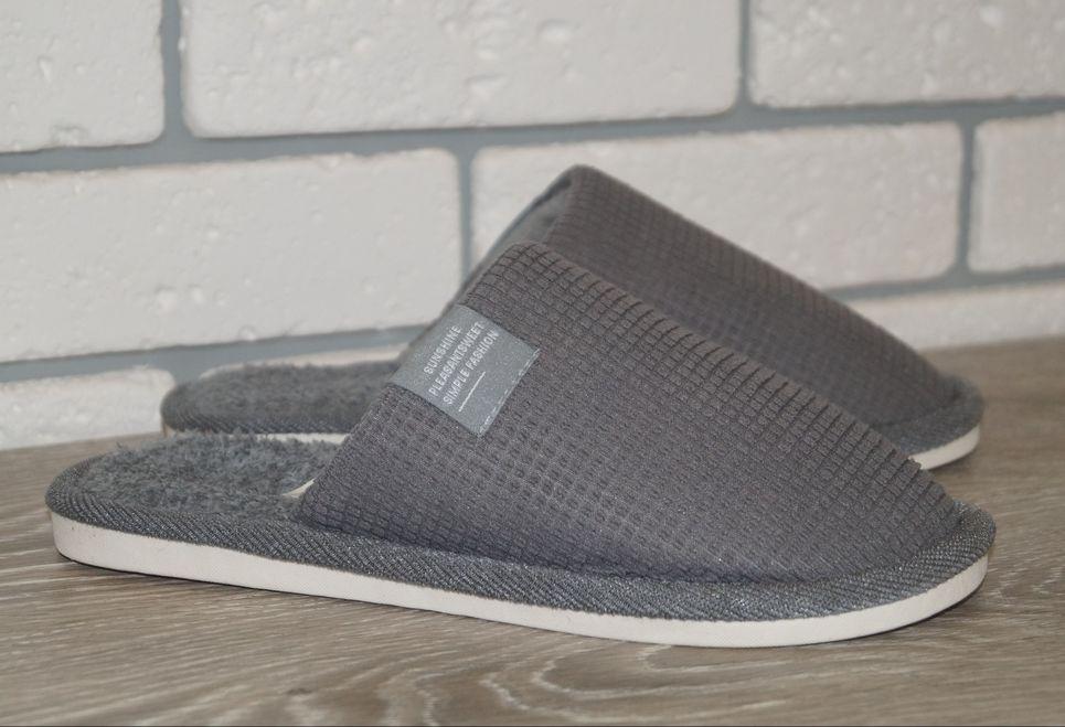 Тапочки подростковые Deshman р. 40/41 25 см Серый (30974-4041)