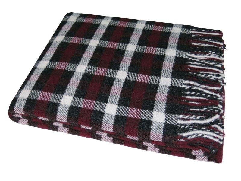 Плед шерстяной Vladi Метро No28S Rigoletto 170х210 см Разноцветный (13500366)