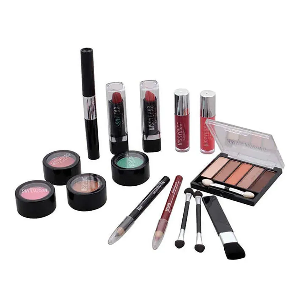 Набор косметики для макияжа в кейсе 20,5х16,9х5,3 см 22 пр. Розовый (30467283) - фото 5 Набор косметики для макияжа в кейсе 20,5х16,9х5,3 см 22 пр. Розовый (30467283) - фото 5