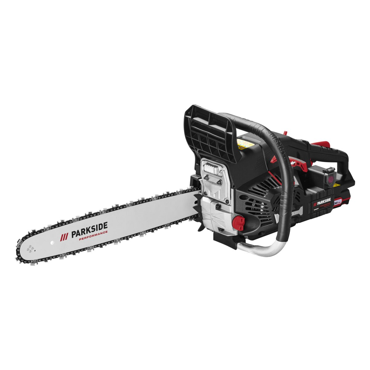 Бензопила с электростартером PARKSIDE PPBKS 56 A1 2,2 кВт 3,3 л.с. 45 см без аккумулятора и зарядки (16430) Бензопила с электростартером PARKSIDE PPBKS 56 A1 2,2 кВт 3,3 л.с. 45 см без аккумулятора и зарядки (16430)