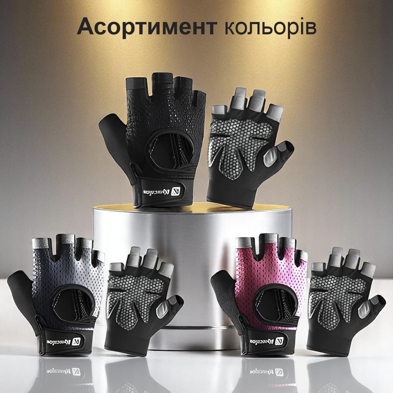 Велорукавички GDragon Sport без пальців L Чорний (66_4_L_1) - фото 9 Велорукавички GDragon Sport без пальців L Чорний (66_4_L_1) - фото 9