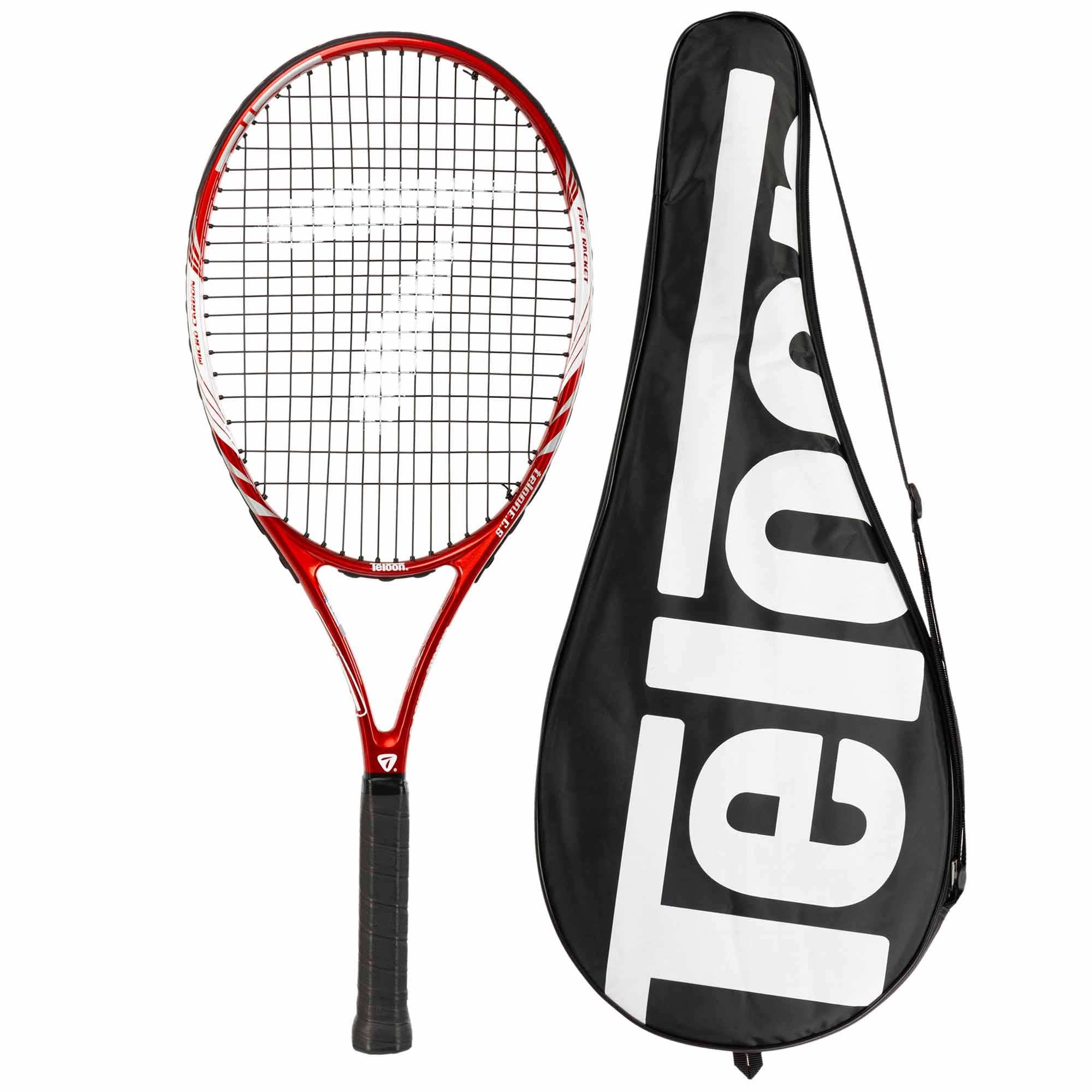 Ракетка для большого тенниса TELOON X-BLADE-V6 алюминий 280 г Бордовый (X-BLADE-V6)