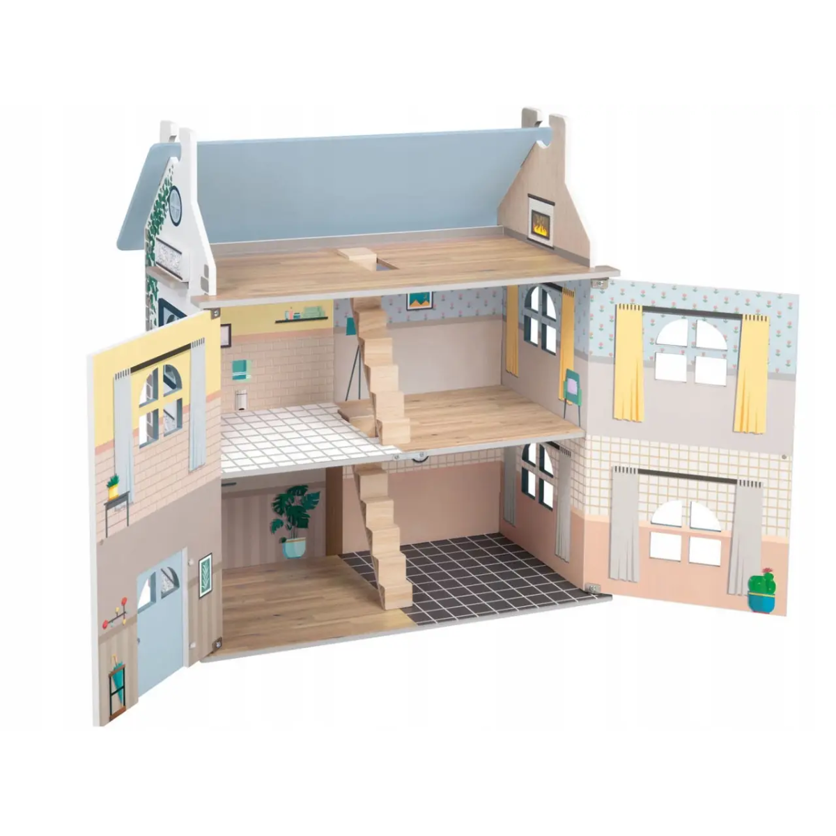 Деревянный кукольный домик Playtive Doll`s House (PLTV_73) Деревянный кукольный домик Playtive Doll`s House (PLTV_73)