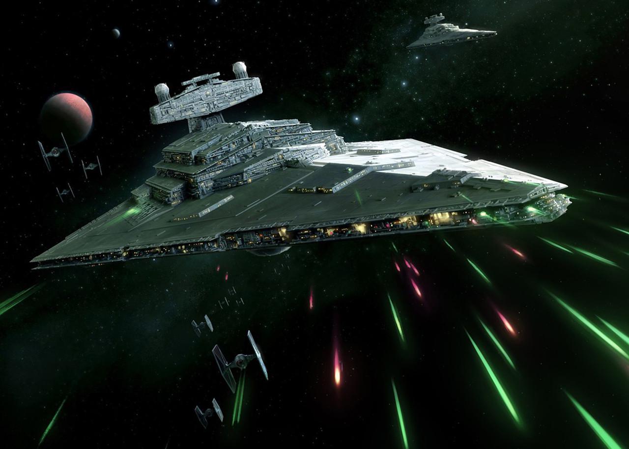 Картина постер Gee! Star Wars Звёздные Имперский корабль 60х40 см SW.09.097