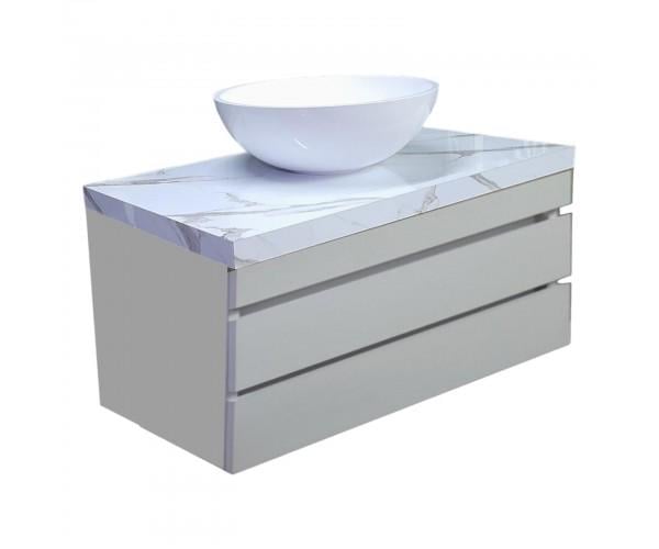 Тумба Атлант Лами HPL 1022 silk пластиковая 70 см