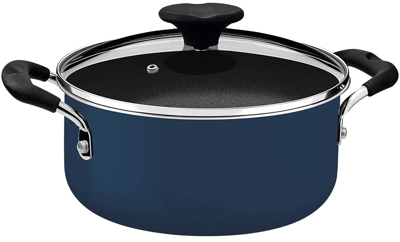 Кастрюля Tramontina Tunis 4,8 л с крышкой 24 см (28722/124)