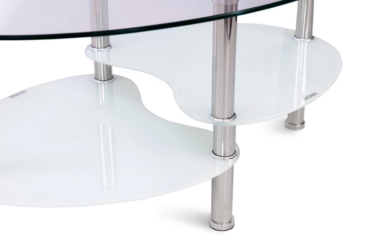 Стол журнальный Ненси XS-3191 Мікс Меблі Белый - фото 3 Стол журнальный Ненси XS-3191 Мікс Меблі Белый - фото 3