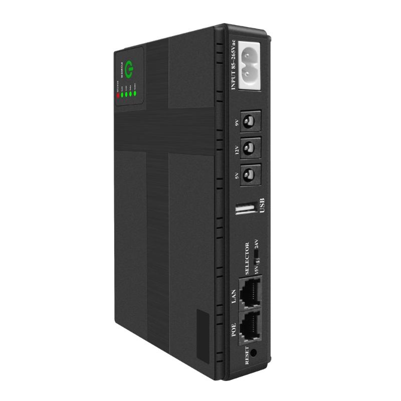 Источник бесперебойного питания для роутера DC1036P 36 Вт 10400 mAh Black - фото 7