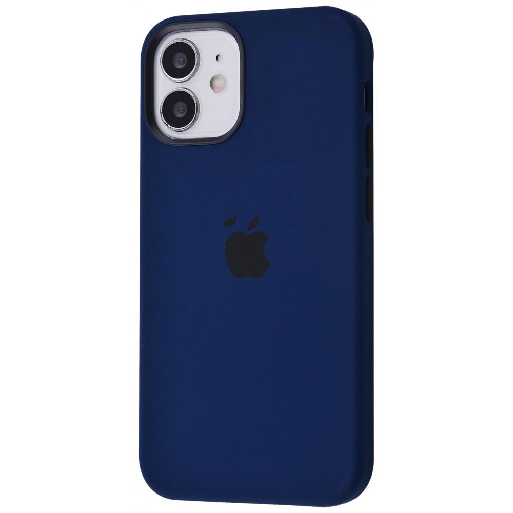 ᐉ Чехол PRC Silicone case With Magsafe для iPhone 12 mini Deep Navy