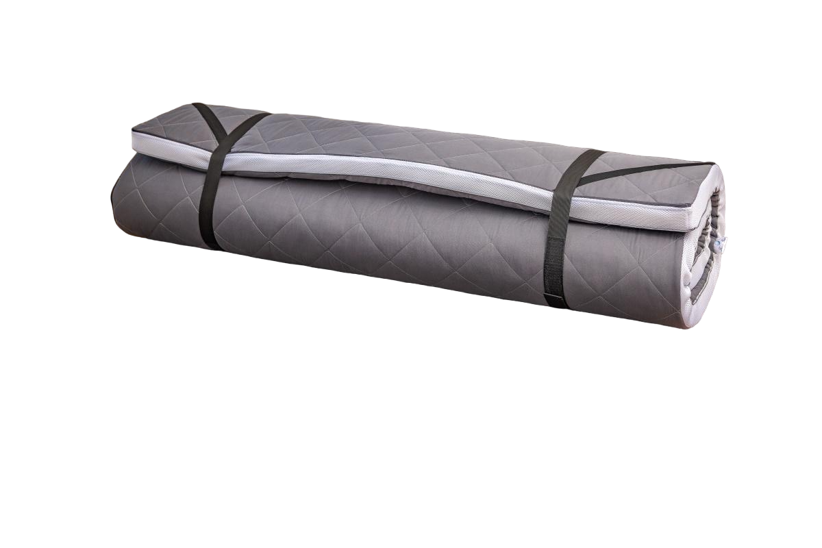 Матрас топпер тонкий Family Sleep Rain Gray-White collection 180х200 см