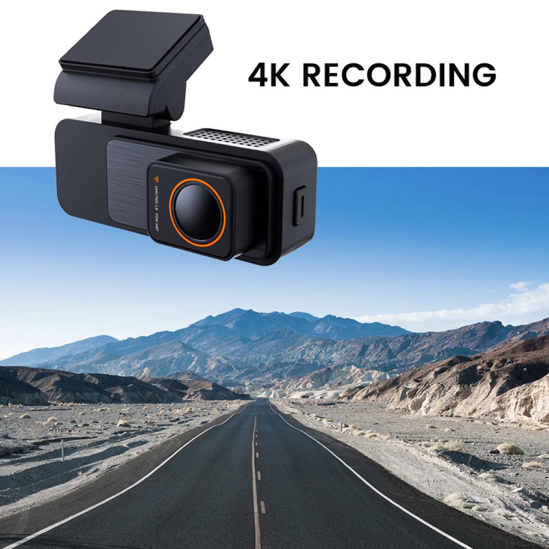 Видеорегистратор автомобильный Yikoo Fit Max X30 4K с двумя камерами Wi-Fi GPS и ночным видением - фото 4