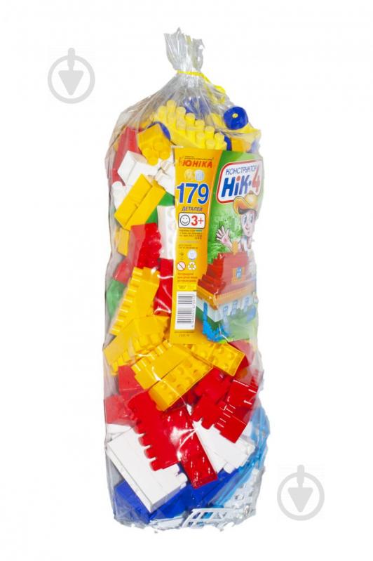 Конструктор НІК-4 179 деталей Юніка (0798)