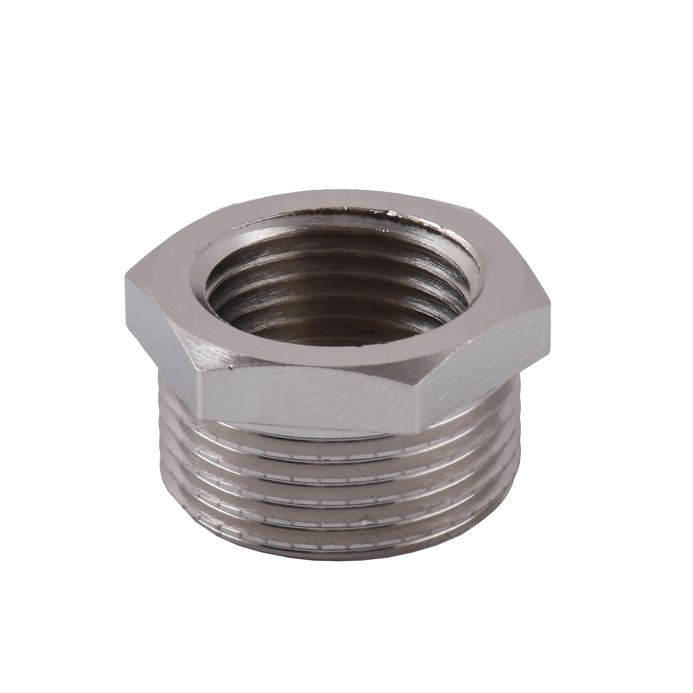 Футорка переходная Solomon 8209N ЗВ 3/4х 1/2" Никель (000027655)