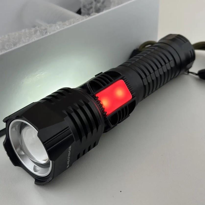 Фонарь ручной BL-A93-GT200+COB white/red/blue Type-C 1x26650 zoom (2388015691) - фото 3 Фонарь ручной BL-A93-GT200+COB white/red/blue Type-C 1x26650 zoom (2388015691) - фото 3