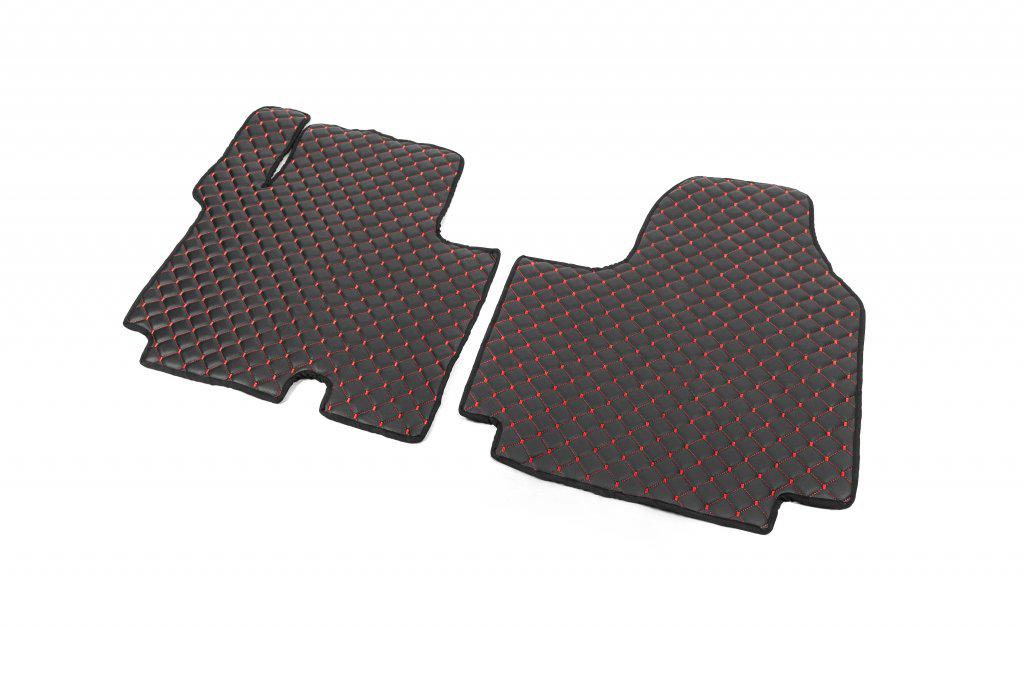 Коврики автомобильные EcoRed для Nissan Primastar 2002-2014 г из экокожи 2 шт. (114372)