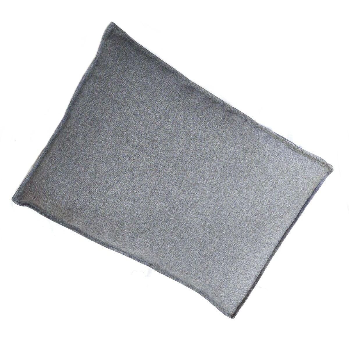 Лежак для собак зі знімним чохлом Huge and Tiny 60х50х6 см Сірий (102) - фото 3 Лежак для собак зі знімним чохлом Huge and Tiny 60х50х6 см Сірий (102) - фото 3