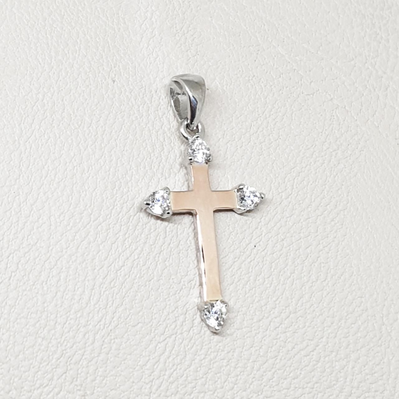 Крест православный серебряный без распятия 4,95 г (1573449170) Крест православный серебряный без распятия 4,95 г (1573449170)