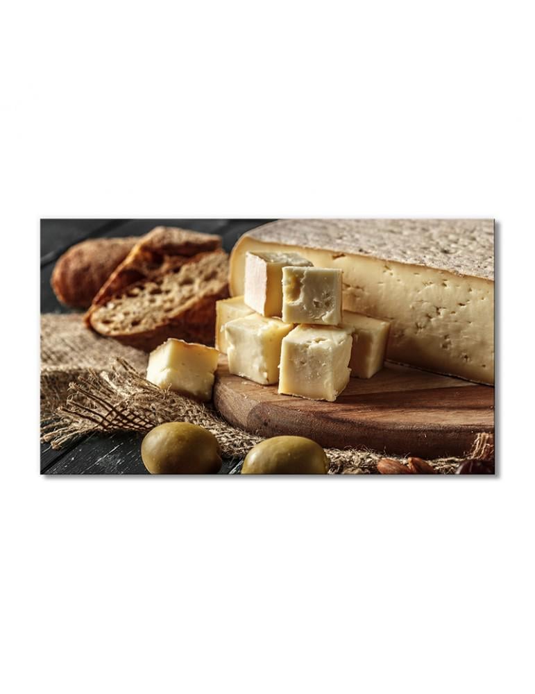 Картина модульная Сыр Пармезан 1 модуль 60x90 см