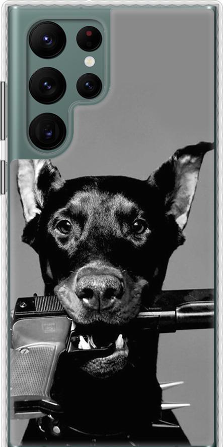 Чехол на Samsung Galaxy S22 Ultra Доберман (2745pc-2500-42517) Чехол на Samsung Galaxy S22 Ultra Доберман (2745pc-2500-42517)