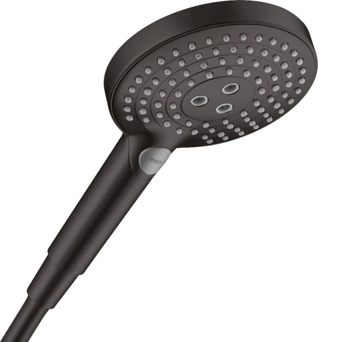 Душ ручний Hansgrohe Raindance Select S 3jet 120 мм Black matt (26530670)