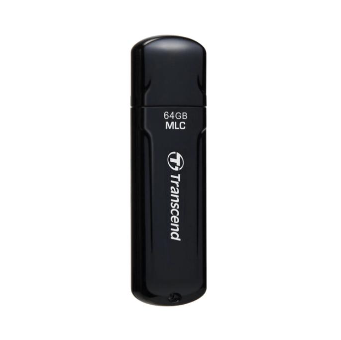 Флэш-память Transcend JetFlash 750 64 Gb USB Type-A 3.1 Черный (583329) - фото 3