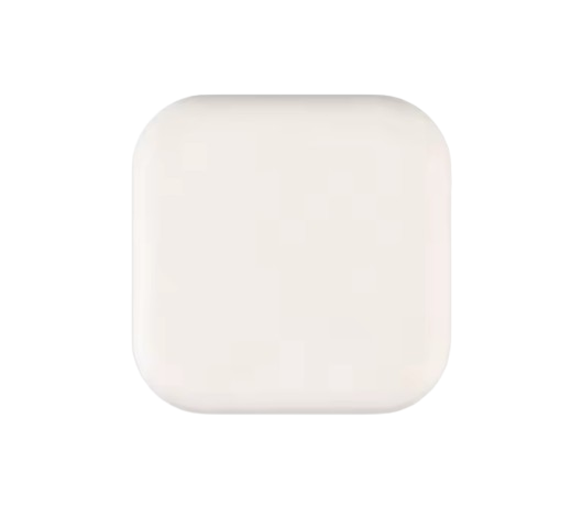 Стопор дверной самоклеящийся силиконовый квадрат 4,5х4,5х1 см White (27455399)