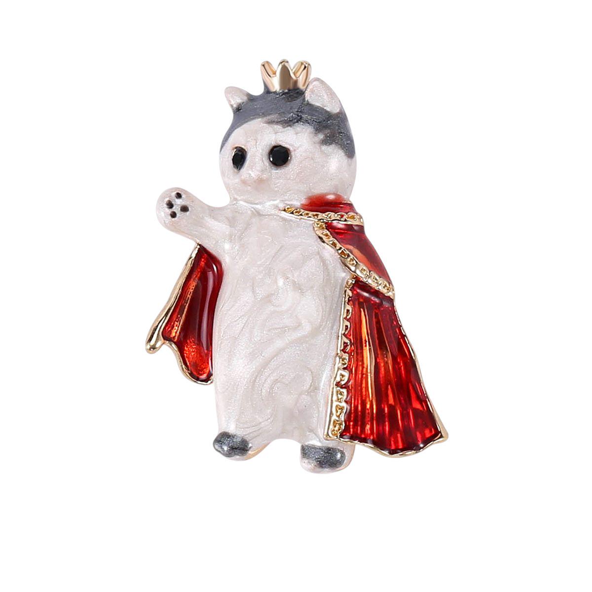 Брошка Кіт король (494693255)