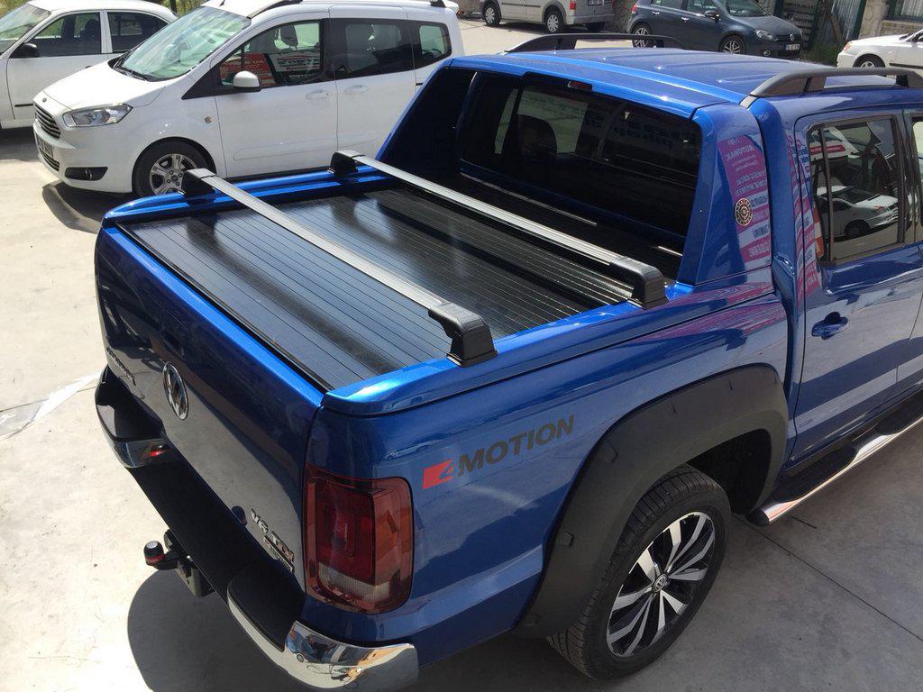 Багажник Черный Erkul для Volkswagen Amarok 2010-2022 гг. алюминий/пластик Серый