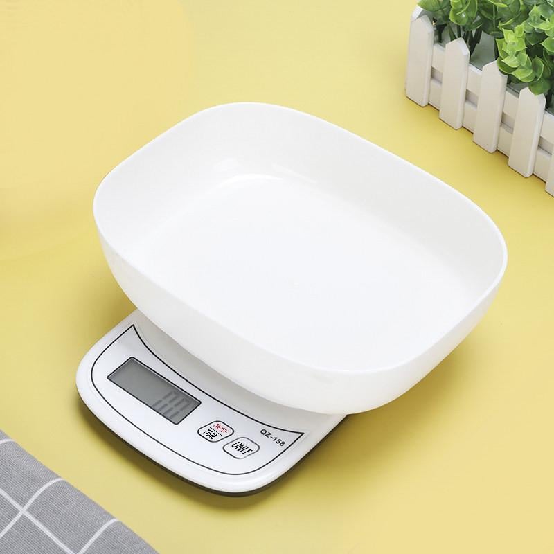 Весы кухонные UChef QZ-158 до 10 кг с чашей/функцией тары/автоотключением - фото 7