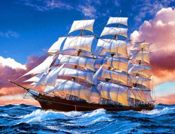 Картина по номерам Josef Otten Корабли Быстрый парусник 40х50 см в термопакете (3332RA_O-mt) Картина по номерам Josef Otten Корабли Быстрый парусник 40х50 см в термопакете (3332RA_O-mt)