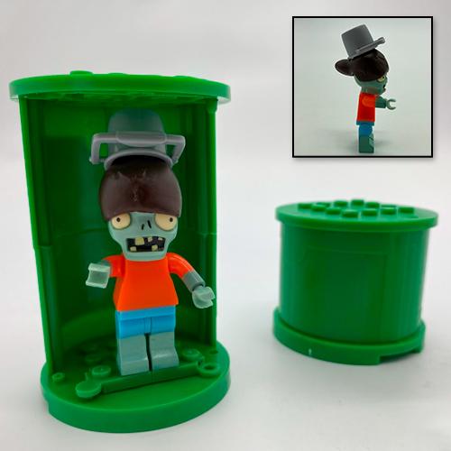 Конструктор міні-фігурка Зомбі з відром Plants vs Zombie 6 см (3231) - фото 2 Конструктор міні-фігурка Зомбі з відром Plants vs Zombie 6 см (3231) - фото 2