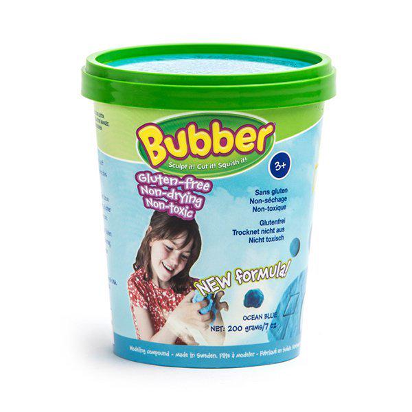 Смесь для лепки Bubber 0,2 кг Синий (bubber02blue)