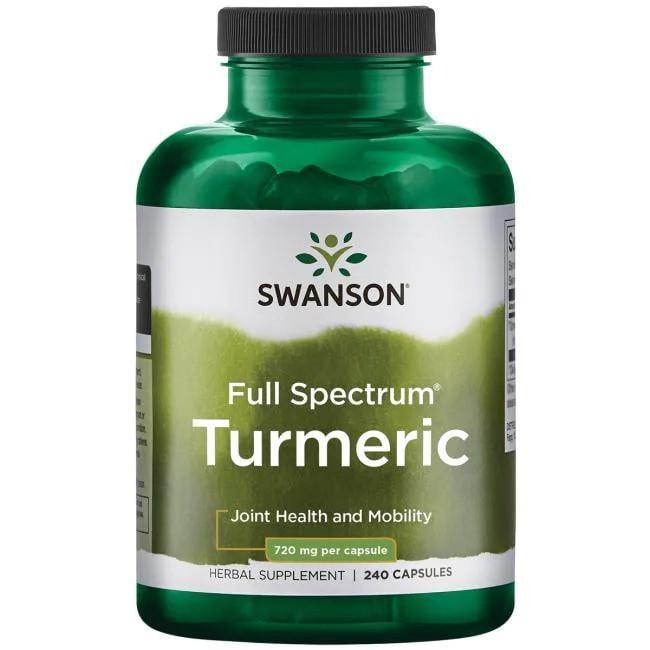 Куркума Swanson Turmeric 240 капс. 720 мг (1405252778)