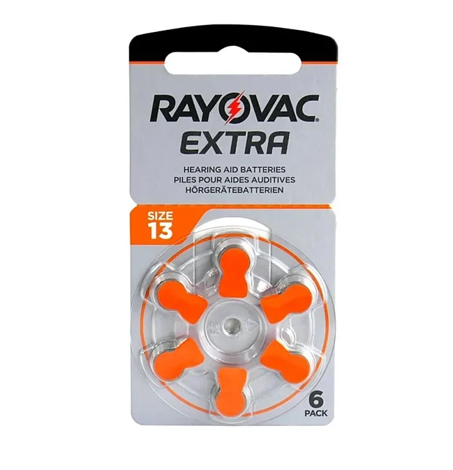 Батарейка для слуховых аппаратов RAYOVAC ZA13 (PR48) Батарейка для слуховых аппаратов RAYOVAC ZA13 (PR48)