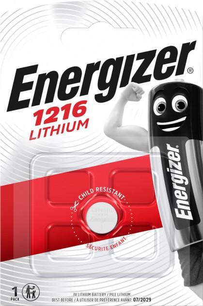 Батарейки Energizer CR1216 Lithium 1 шт. (1455015388)