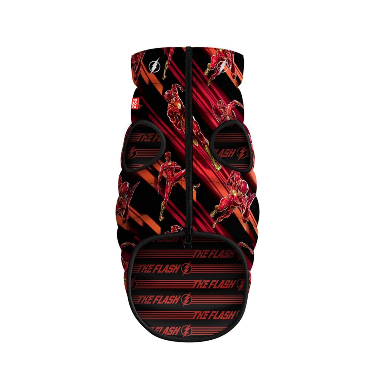 Курточка для собак WAUDOG Clothes двухсторонняя Скорость Флеша M40 В 63-66 см С 39-42 см