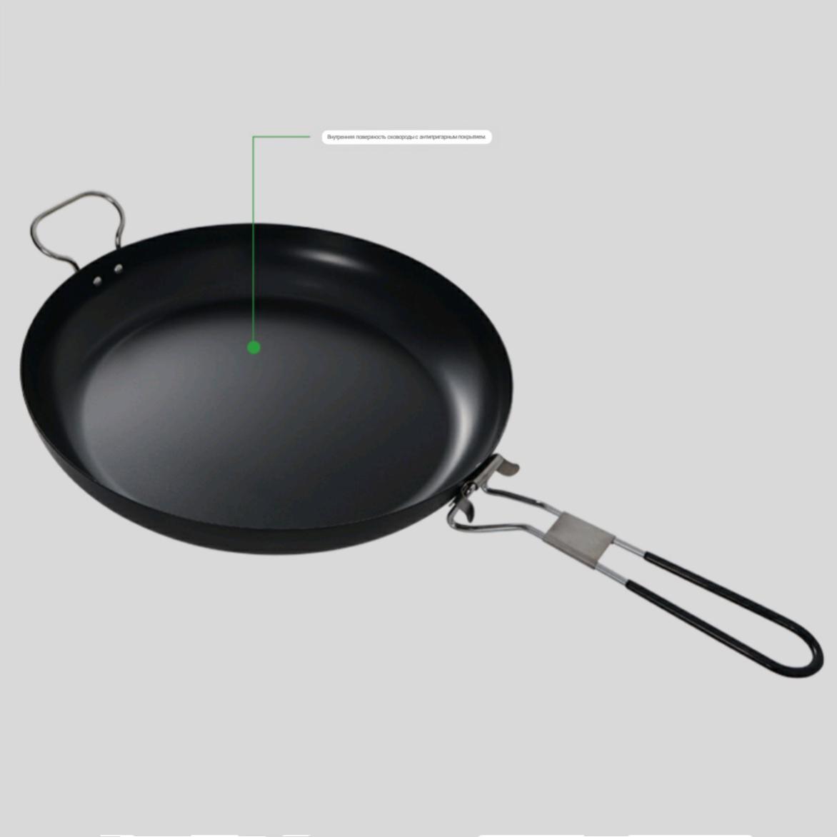 Сковорода Optima для кемпинга 24 см (SP-240) - фото 5 Сковорода Optima для кемпинга 24 см (SP-240) - фото 5