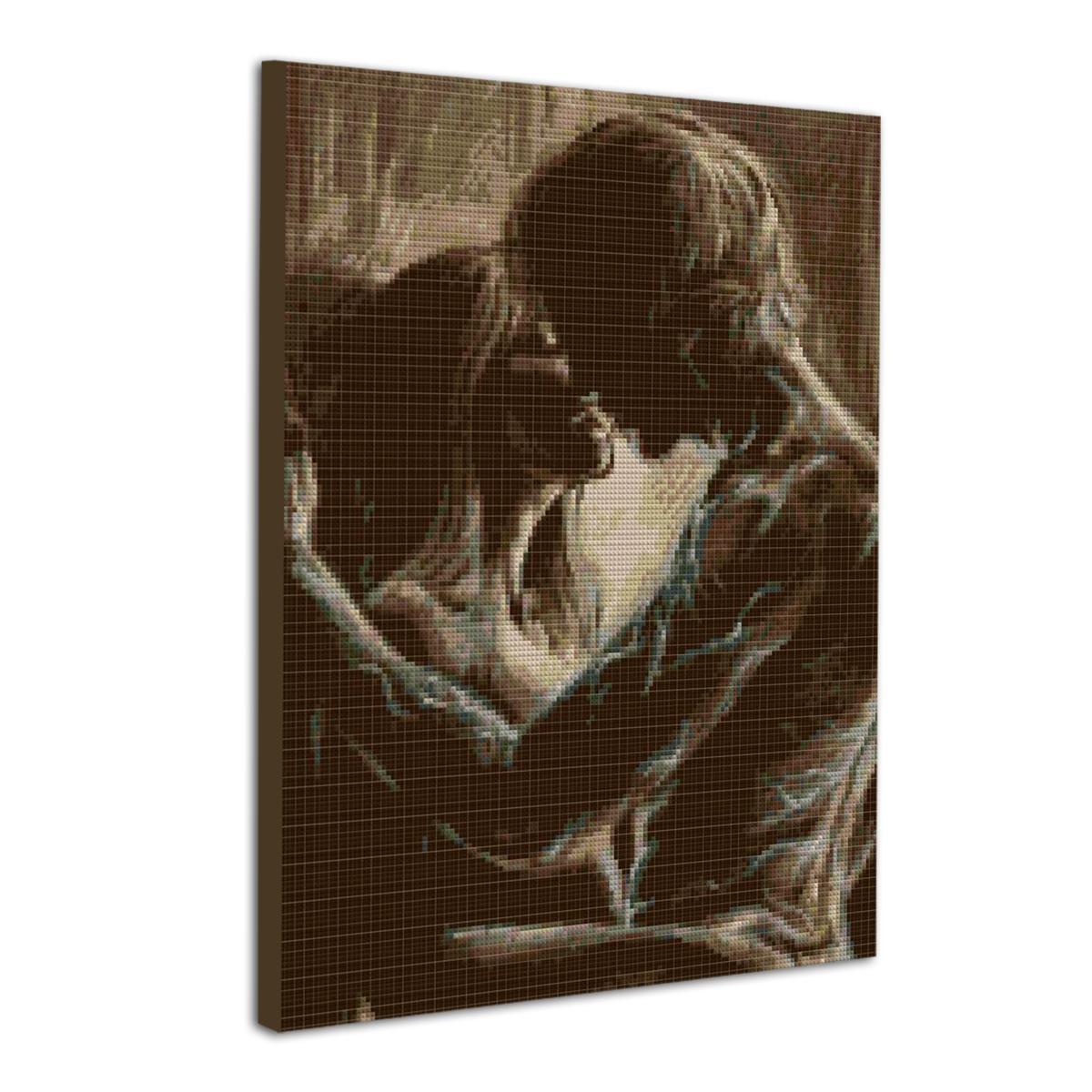 Алмазная мозаика Santi Неземной поцелуй 40x50 см на подрамнике (Top-955170)