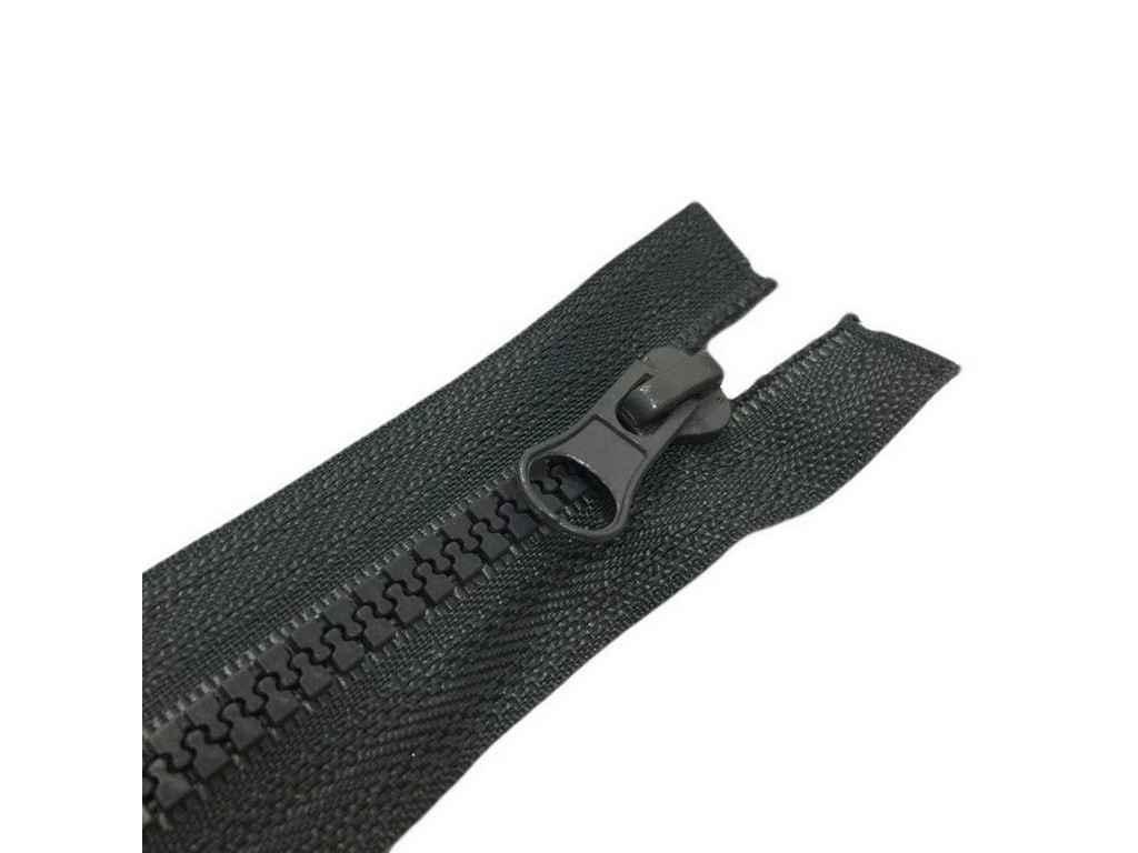 Молния Welltex двухзамковая трактор №5 S-301 ZIP 90 см Темно-серый (571143)