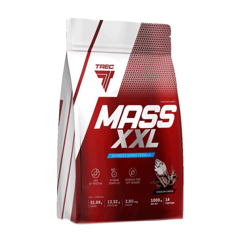Гейнер TREC nutrition MASS XXL 1 кг Банан