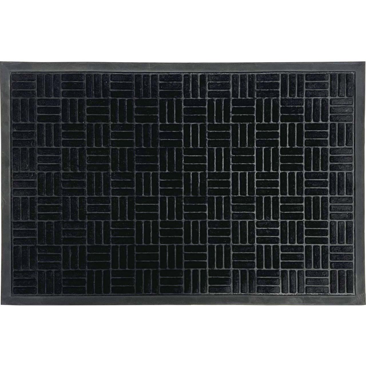 Коврик придверный грязезащитный Dariana MX 5th element 80x120 cм прямоугольный Черный (00-00010510)