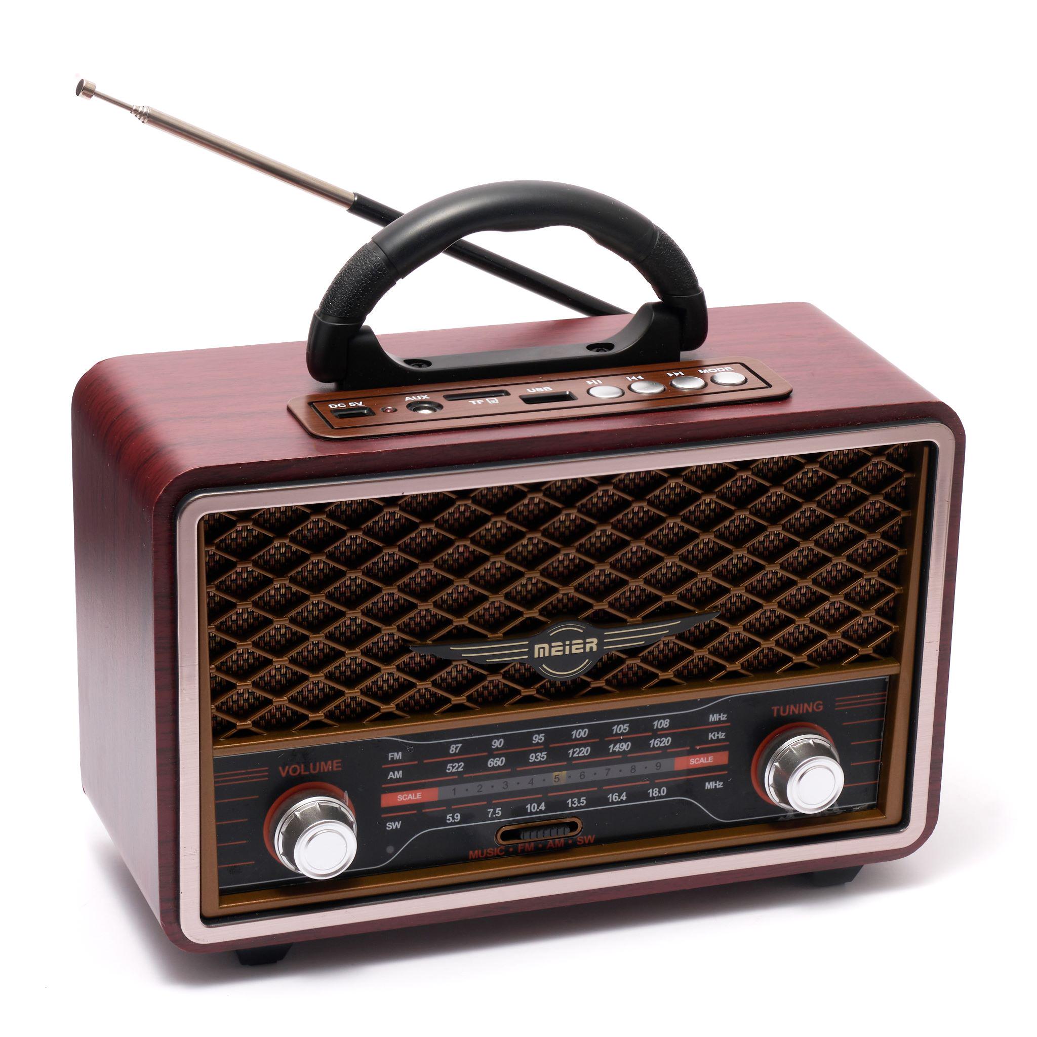 Радиоприемник/ акустика с радио/ FM-приёмник с MP3/ радио приемник с usb, micro SD/ встроенный АКБ
