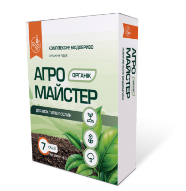 Удобрение органическое Агро Мастер 7 саше по 5 мл (X-1756)
