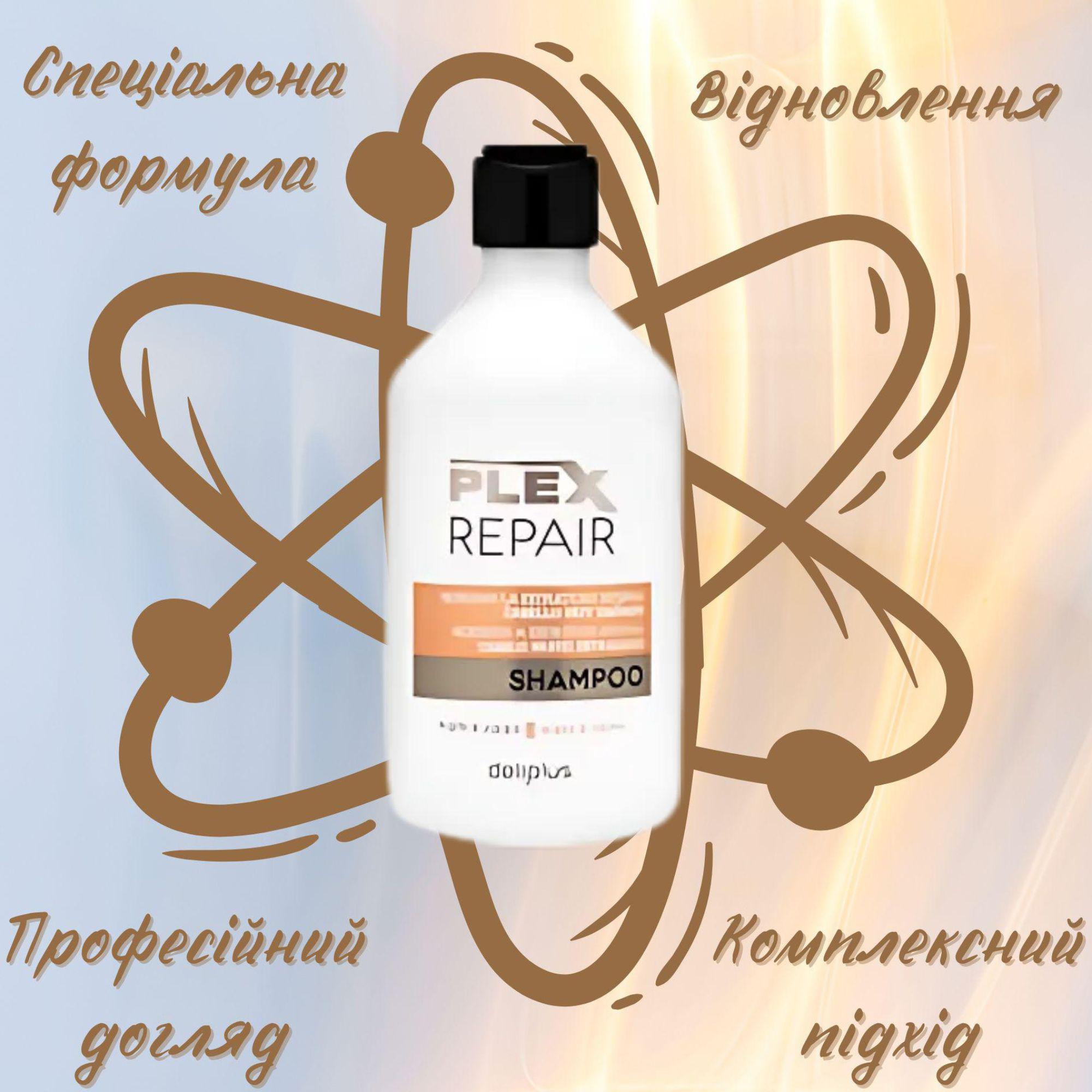 Набір шампунь та маска Plex Repair Deliplus для дуже пошкодженого волосся - фото 6