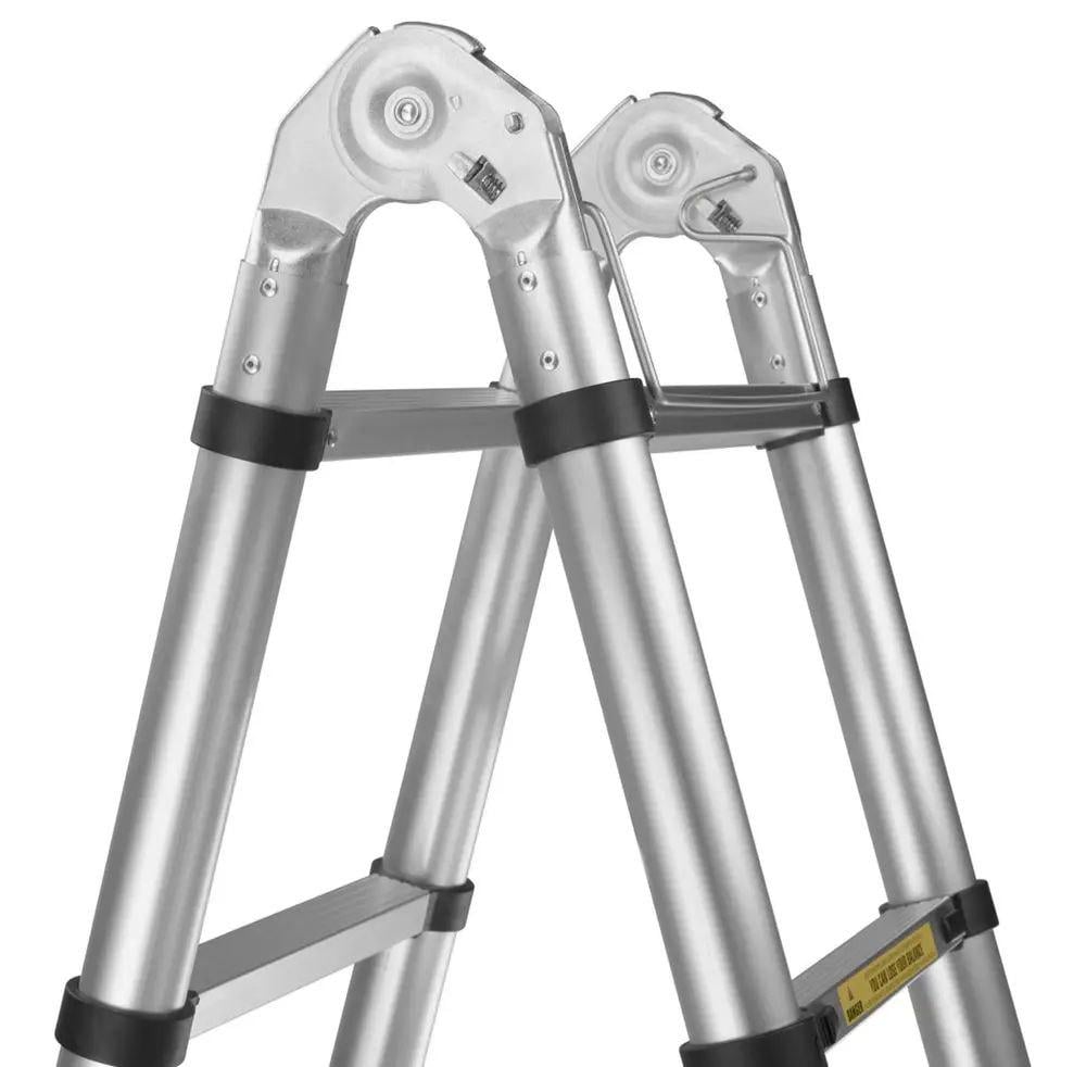 Лестница алюминиевая GEKO телескопическая шарнирная 3,8 м 150 кг - фото 6 Лестница алюминиевая GEKO телескопическая шарнирная 3,8 м 150 кг - фото 6