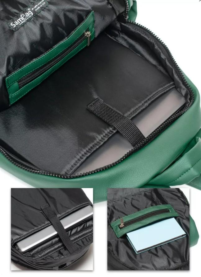 Рюкзак жіночий Sambag Zard LST Зелений (25018007) - фото 7 Рюкзак жіночий Sambag Zard LST Зелений (25018007) - фото 7