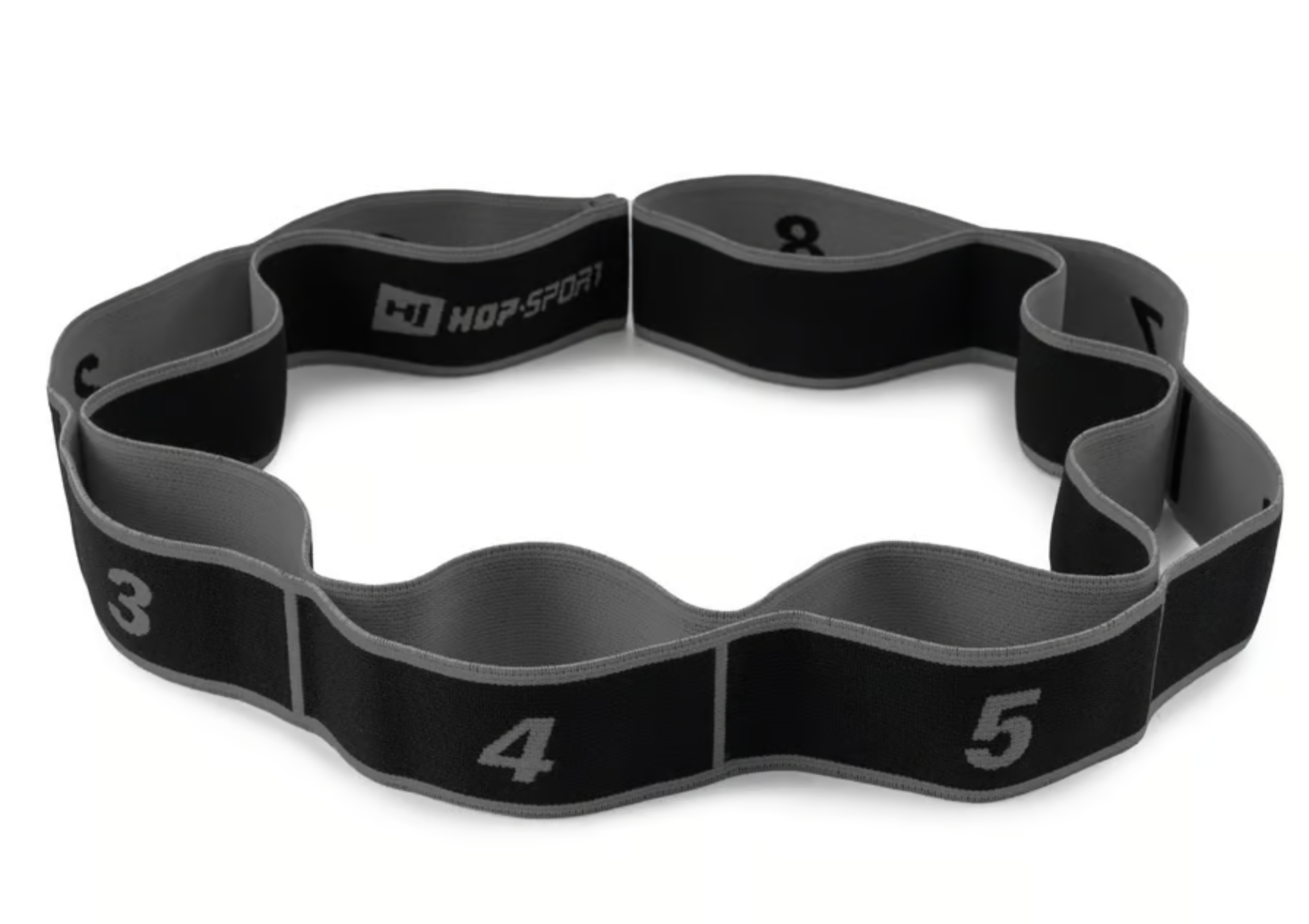 Резинка для фитнеса с петлями 12-30 кг Черный (HS-N904GB) - фото 2 Резинка для фитнеса с петлями 12-30 кг Черный (HS-N904GB) - фото 2