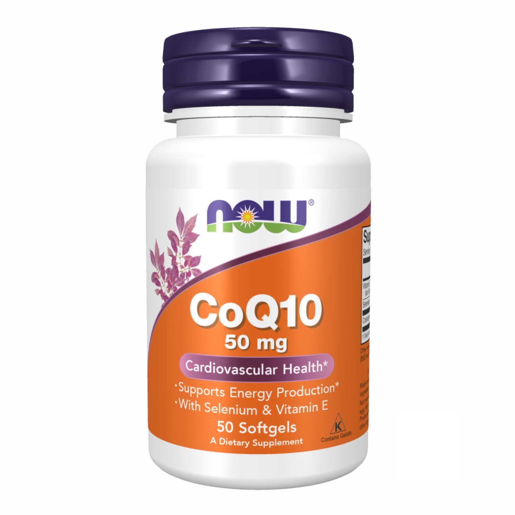 Натуральная добавка CoQ10 50 mg 50 Softgels (100-76-0449692-20)